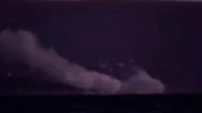  لحظه اسقاط جنگنده F16 اسرائیل توسط حزب‌الله لبنان