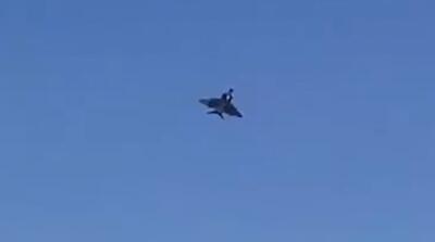  تصاویر اسکورت یک هواپیمای مهم در آسمان ایران