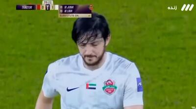  کنایه گزارشگر بازی تراکتور و شباب الاهلی به سردار آزمون