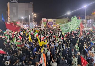  وحدت مردم بوشهر در اجتماع سوگ امام جعفر صادق(ع)/46 شب اقتدار و ایمان - تسنیم