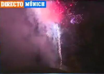  آتش بازی مقابل هتل: رئال تا صبح نخوابید!