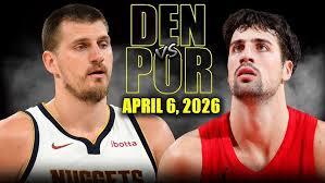  خلاصه بسکتبال دنور ناگتس - پورتلند تریل بلیزرز