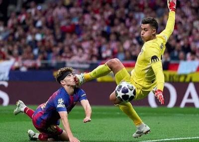  ضد فوتبال و داوری باعث حذف بارسلونا شد!