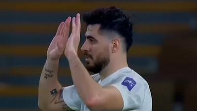  گل دوم شباب الاهلی امارات به تراکتور (عزت اللهی)