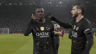  گل دوم پاری سن ژرمن به لیورپول (عثمان دمبله)