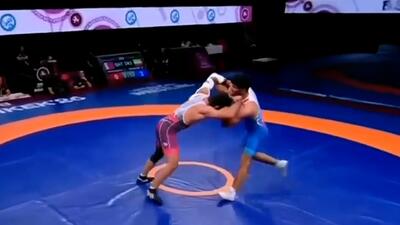  شکست حسینی در فینال مقابل نماینده ایرانی قطر