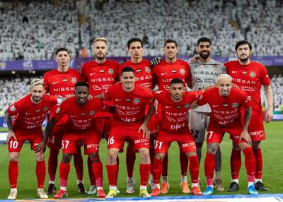  شباب الاهلی با سعید و سردار مقابل تراکتور (عکس)