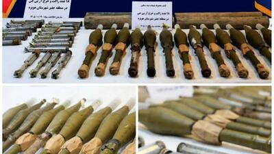  کشف محموله مهمات نیمه‌سنگین در هویزه