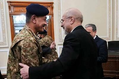  دیدار فرمانده ارتش پاکستان با قالیباف