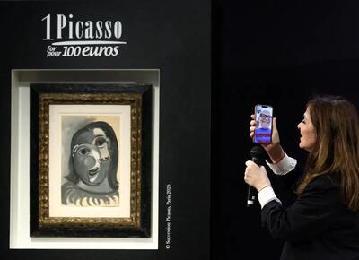  به دست آوردن تابلوی یک میلیون یورویی پیکاسو فقط با ۱۰۰ یورو!