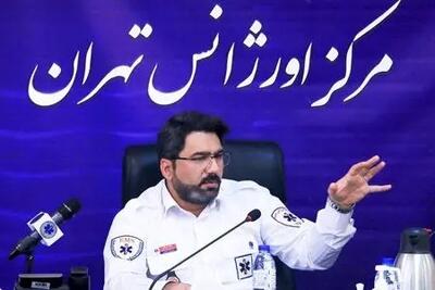  رییس اورژانس تهران: زمان استاندارد رسیدن بر بالین بیمار را شکستیم