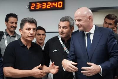  اینفانتینو: ایران در جام جهانی حضور خواهد داشت