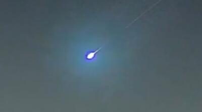  لحظه سقوط شهاب سنگ نزدیک کاوازاکی ژاپن