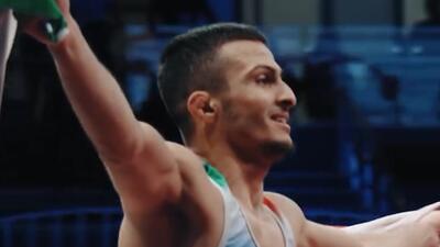  والی زاده ؛ بهترین کشتی گیر رقابتهای قهرمانی آسیا