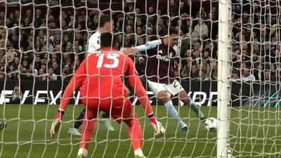  گل سوم استون ویلا به بولونیا (راجرز)