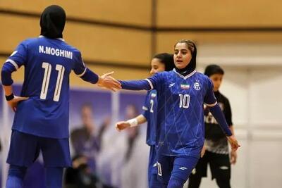  استقلال قهرمان لیگ برتر فوتسال زنان شد