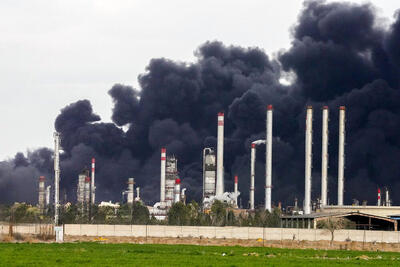  آتش‌سوزی خط لوله نفت در لرستان