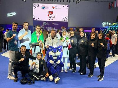  ۴ طلا و ۳ برنز تکواندوکاران نوجوان ایران در قهرمانی جهان