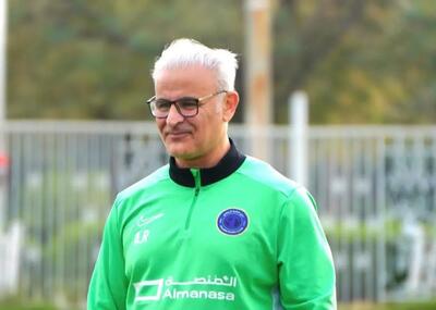  منصوریان رفیقش را به نشست خبری فرستاد