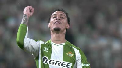  گل اول رئال بتیس به براگا (آنتونی)