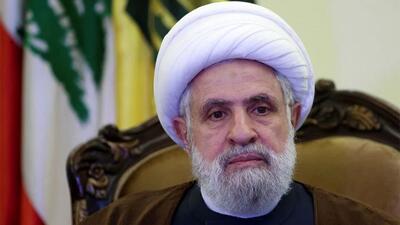  شیخ نعیم قاسم: از حمایت ایران قدردانیم