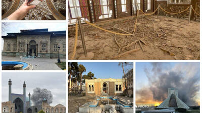  کدام بناها و آثار تاریخی در جنگ آسیب دیده‌اند؟