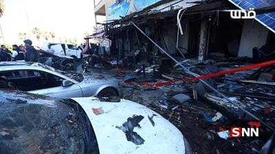  تصاویر حملات وحشیانه و نقض آتش بس توسط رژیم صهیونی در مناطق جنوبی لبنان