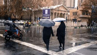  باران و برف در نوار شمالی کشور