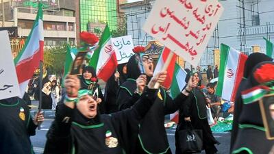  دختران جان فدای ایران در تهران غوغا کردند + گزارش تصویری الف