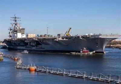  ناو جرالد فورد به منطقه بازگشت