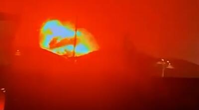  تصاویر انفجار مهیب در حمله به مواضع تجزیه طلبان