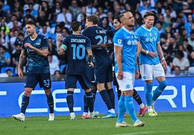  لغزش بد موقع ناپولی/ لاتزیو را جام قهرمانی سری A را به اینتر تعارف کرد - تسنیم