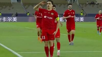  گل سوم شباب الاهلی به بوررام توسط رنان