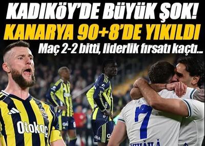  شوک بزرگ در استانبول: فنر در 90+8 فرو ریخت!