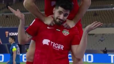  گلزنی عزت اللهی؛ گل دوم شباب الاهلی به بوریرام