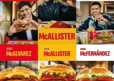  ستاره‌های آرژانتین، برندِ همبرگر شدند! (عکس)