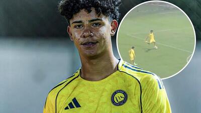  هتریک کریستیانو جونیور با چاشنی سوپرگل!