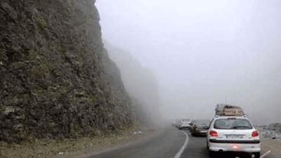  بارش باران در جاده‌های ۱۵ استان کشور