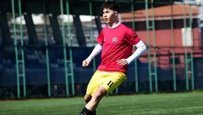  آقای گلی بازیکن ایرانی در لیگ زیر ۱۸ سال ترکیه