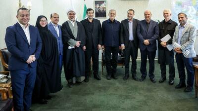  تصاویر/ بازدید و نظارت ستادی دکتر پزشکیان از وزارت ورزش و جوانان