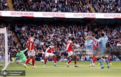  لیگ برتر انگلیس| منچسترسیتی 1-1 آرسنال (نیمه اول)+عکس و ویدیوی گل