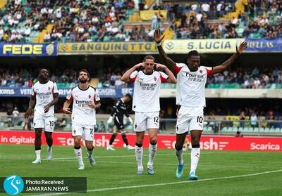  صعود میلان به رده دوم سری آ با برد خفیف خارج از خانه