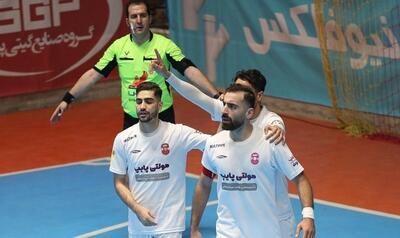  گیتی پسند قهرمان لیگ برتر فوتسال ایران