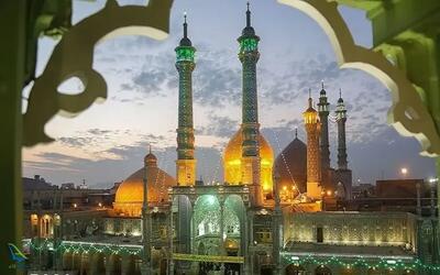  عکسی قدیمی از حرم حضرت معصومه(س)