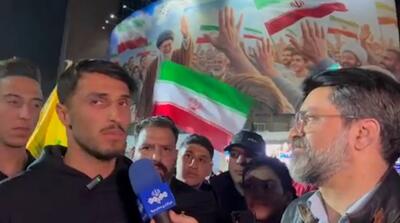  دوست دارم گلی که می‌زنم را تقدیم رهبر شهید انقلاب کنم