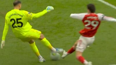  اشتباه مهلک دوناروما، گل اول آرسنال به سیتی (هاورتز)