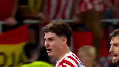  گل دوم اتلتیکومادرید به رئال سوسیداد (آلوارز)