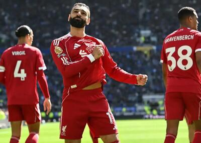  گل تاریخی صلاح در آخرین دربی مرسی‌ساید