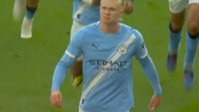  گل دوم منچسترسیتی به آرسنال (هالند)