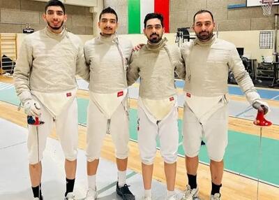  حذف تیم شمشیربازی ایران از جام جهانی ایتالیا